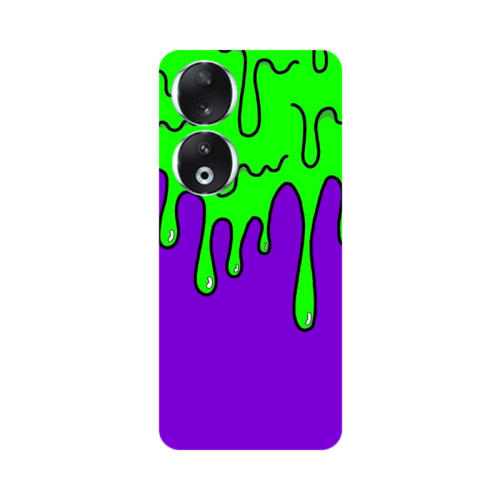 Honor 90 5G Running paint Transparent Silicone TPU Θήκη