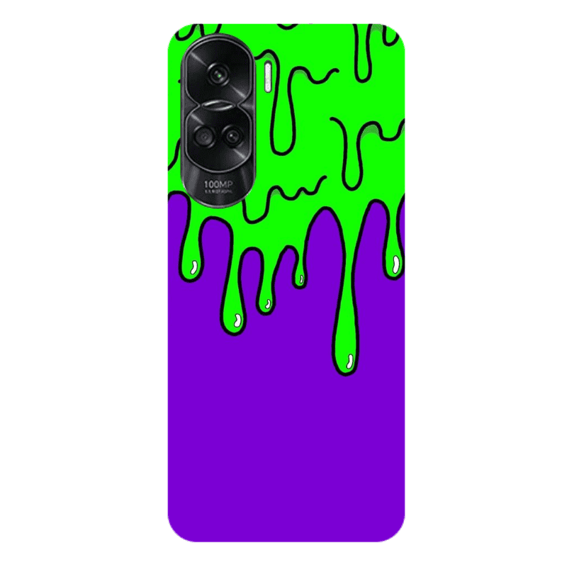 Honor 90 Lite 5G Running paint Transparent Silicone TPU Θήκη