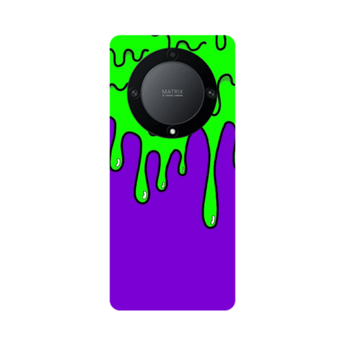 Honor Magic5 Lite 5G Running paint Transparent Silicone TPU Θήκη