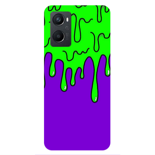 Oppo A 96 Running paint Transparent Silicone TPU Θήκη
