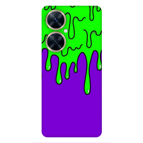 Huawei Nova 11i Running paint Transparent Silicone TPU Θήκη