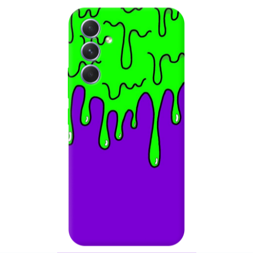 Samsung A35 Running paint Transparent Silicone TPU Θήκη