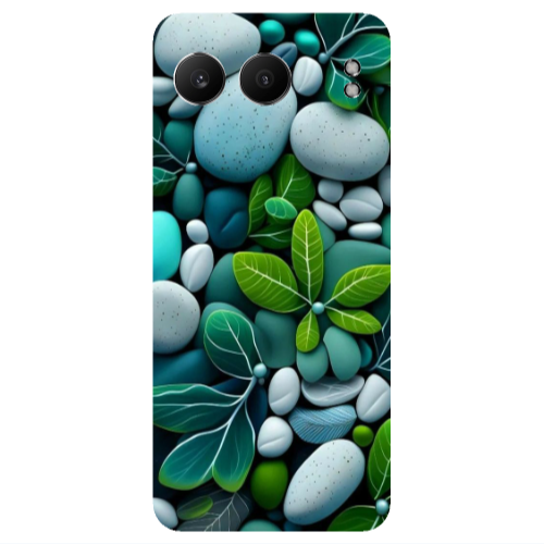 Oneplus Nord 4 Pebbles Transparent Silicone TPU Θήκη
