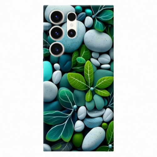 Samsung S25 Ultra Pebbles Transparent Silicone TPU Θήκη