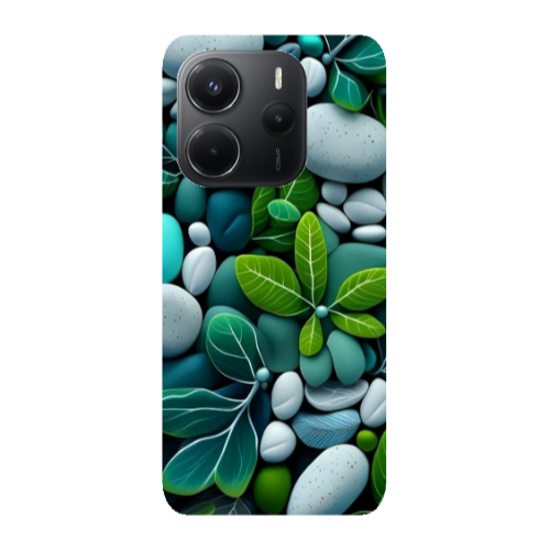 Xiaomi Redmi Note 14 Pebbles Transparent Silicone TPU Θήκη