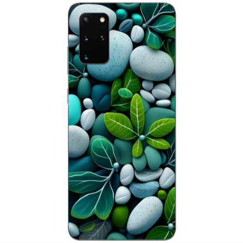 Samsung S20 Plus Pebbles Transparent Silicone TPU Θήκη