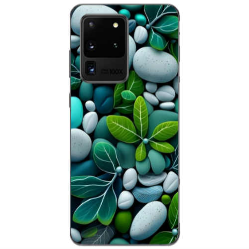 Samsung S20 Ultra Pebbles Transparent Silicone TPU Θήκη