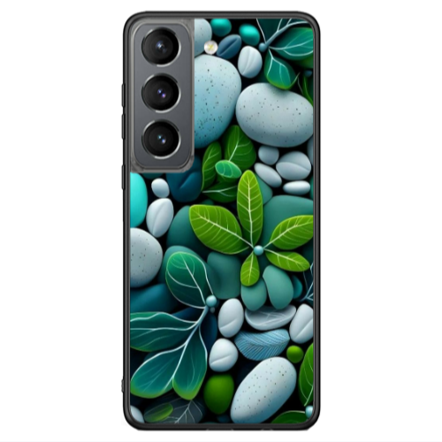 Samsung S21 Ultra Pebbles Black Glossy Θήκη