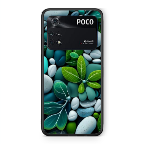 Xiaomi Poco M4 Pro 4G Pebbles Black Glossy Θήκη