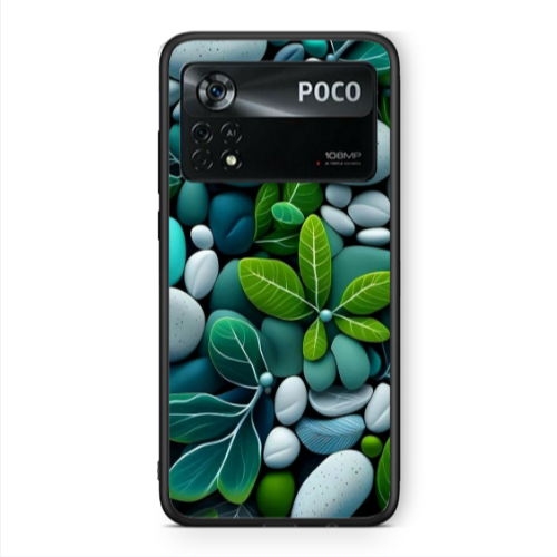 Xiaomi Poco X4 Pro Pebbles Black Glossy Θήκη