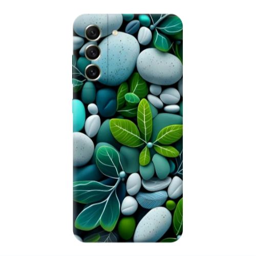 Samsung S21 PLUS Pebbles Transparent Silicone TPU Θήκη