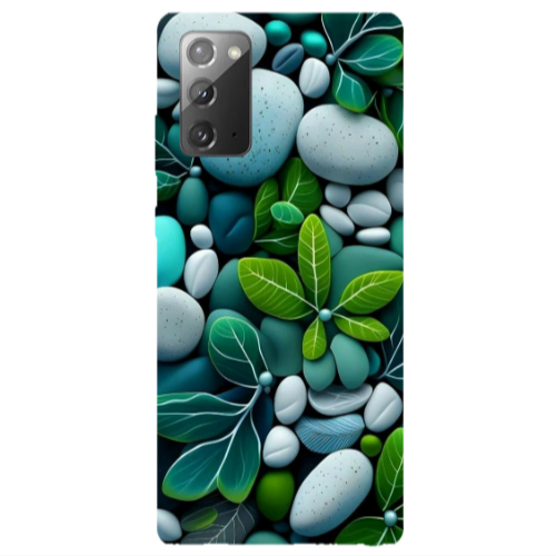 Samsung Note 20 Pebbles Transparent Silicone TPU Θήκη