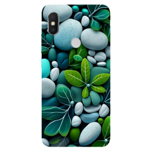 Xiaomi Redmi S2 Pebbles Transparent Silicone TPU Θήκη