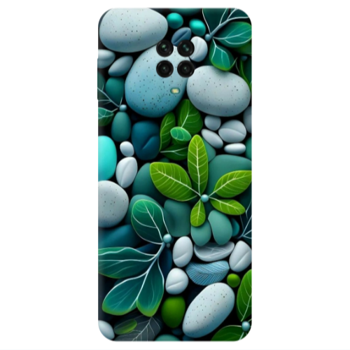 Xiaomi Redmi Note 9S Pebbles Transparent Silicone TPU Θήκη
