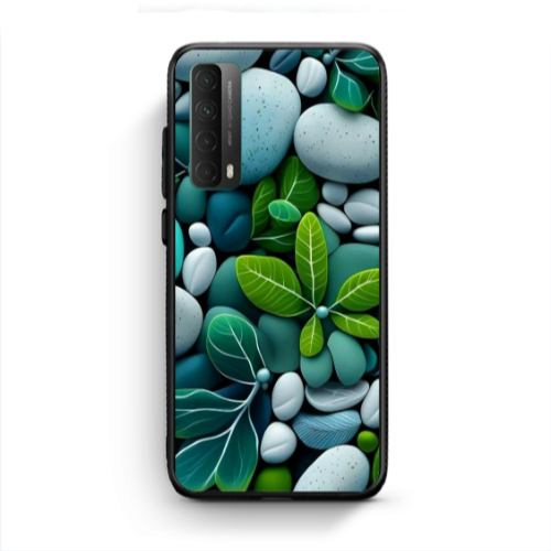 Huawei P Smart 2021 Pebbles Black Glossy Θήκη