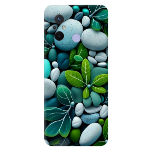 Xiaomi Redmi 12C Pebbles Transparent Silicone TPU Θήκη