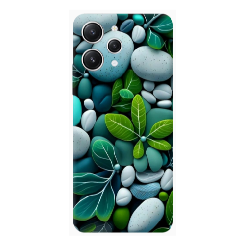 Xiaomi Redmi 12 Pebbles Transparent Silicone TPU Θήκη