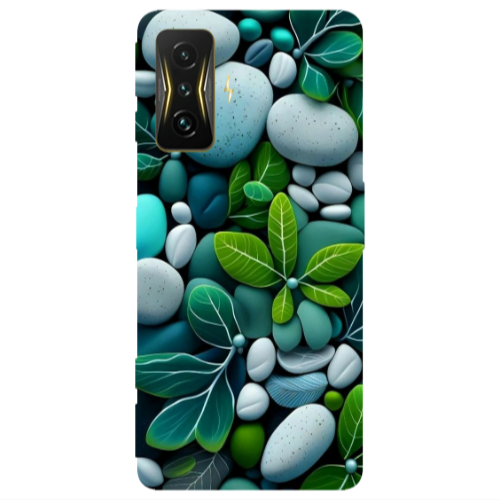 Xiaomi Poco F4 Gt Pebbles Transparent Silicone TPU Θήκη
