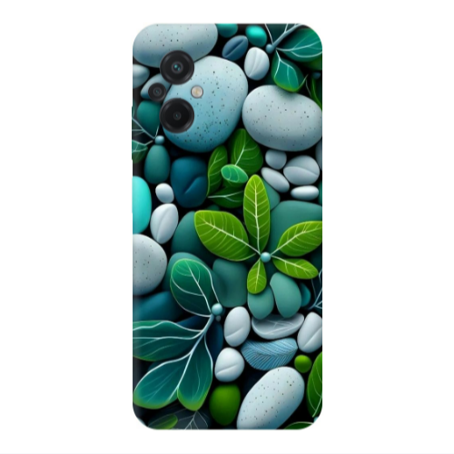 Xiaomi Poco M5 Pebbles Transparent Silicone TPU Θήκη