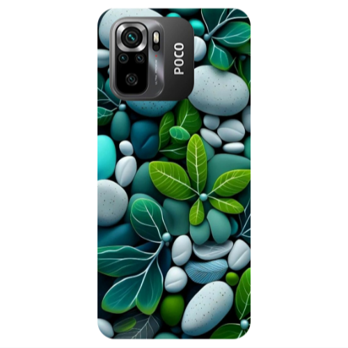 Xiaomi Poco M5 s Pebbles Transparent Silicone TPU Θήκη