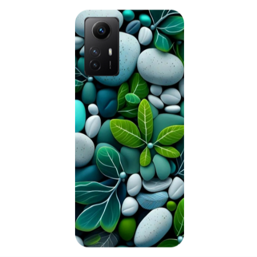 Xiaomi Redmi Note 12s Pebbles Transparent Silicone TPU Θήκη