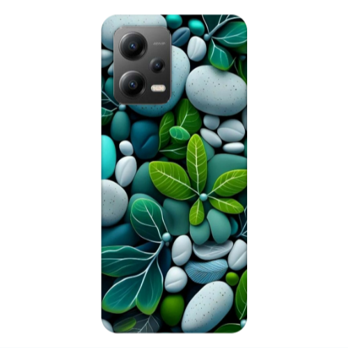 Xiaomi Poco X5 Pebbles Transparent Silicone TPU Θήκη