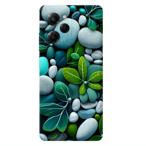 Xiaomi Poco X5 Pro Pebbles Transparent Silicone TPU Θήκη