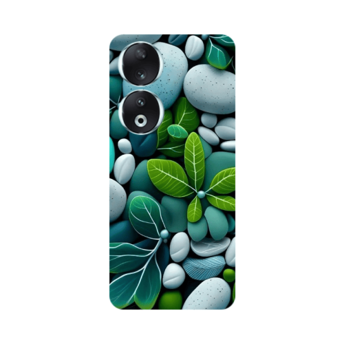Honor 90 5G Pebbles Transparent Silicone TPU Θήκη
