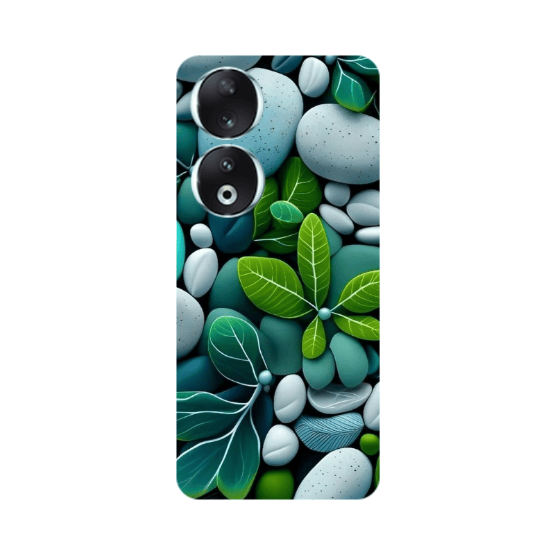 Honor 90 5G Pebbles Transparent Silicone TPU Θήκη