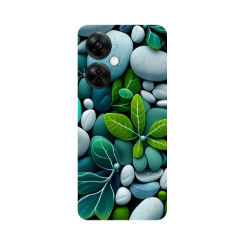 Oneplus Nord CE 3 Lite 5G Pebbles Transparent Silicone TPU Θήκη