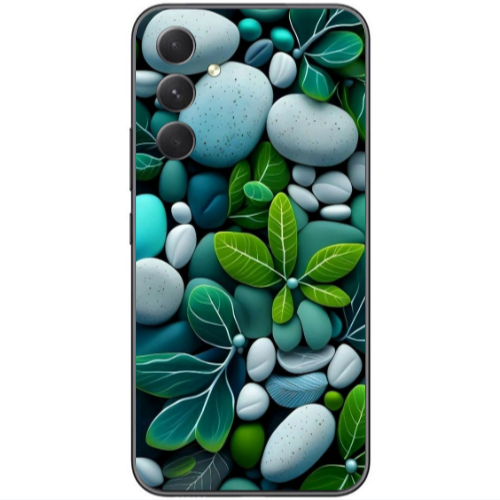 Samsung  Galaxy A05s Pebbles Transparent Silicone TPU Θήκη