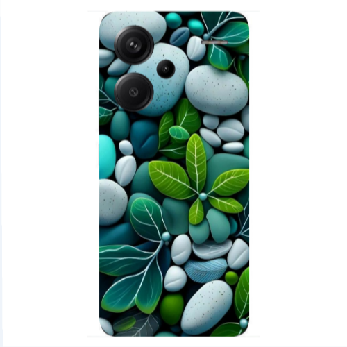 Xiaomi Redmi Note 13 Pro+ 5G  Pebbles Transparent Silicone TPU Θήκη