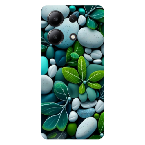 Xiaomi Redmi Note 13 4G Pebbles Transparent Silicone TPU Θήκη