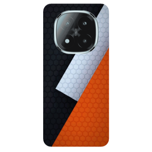 Xiaomi Redmi Note 14 Pro + 5g Coated hexagon Transparent Silicone TPU Θήκη