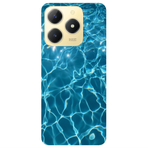 Realme C61 Clear sea Transparent Silicone TPU Θήκη