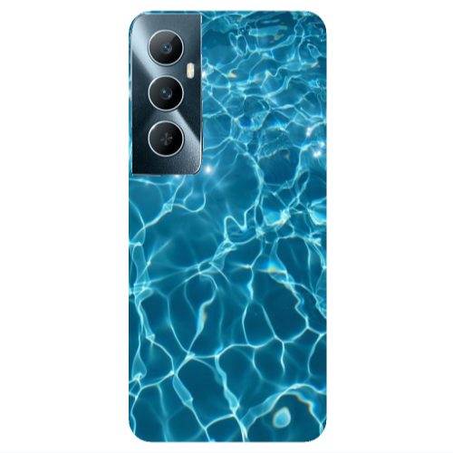 Realme C65 Clear sea Transparent Silicone TPU Θήκη