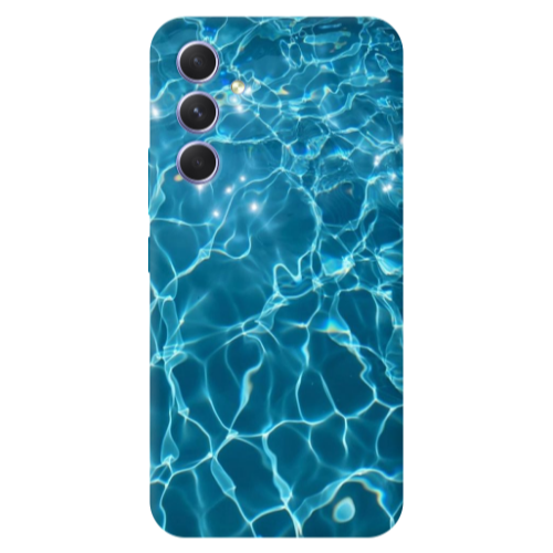 Samsung A56 Clear sea Transparent Silicone TPU Θήκη