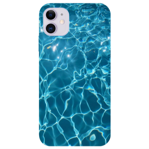 Apple iPhone 11  Clear sea Transparent Silicone TPU Θήκη