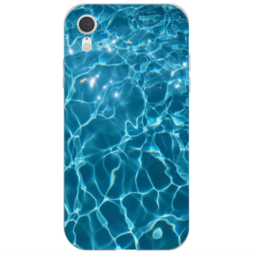 Apple iPhone Xr Clear sea Transparent Silicone TPU Θήκη