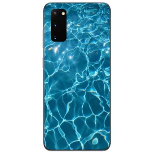 Samsung S20 Clear sea Transparent Silicone TPU Θήκη