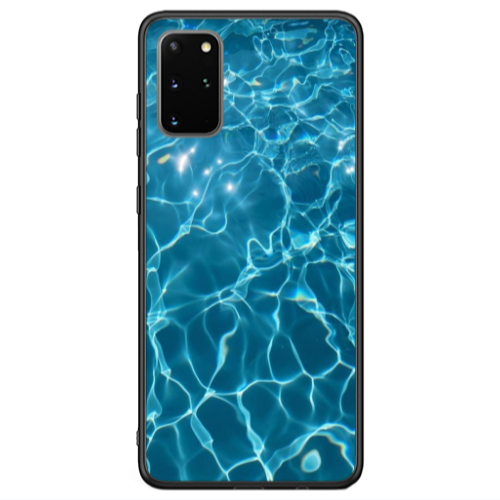 Samsung S20 Clear sea Black Glossy Θήκη