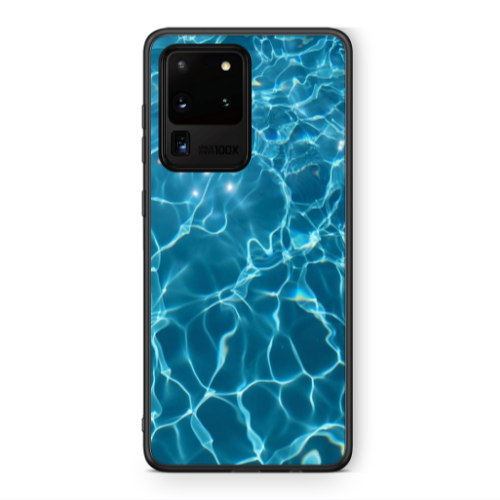 Samsung S20 Ultra Clear sea Black Glossy Θήκη