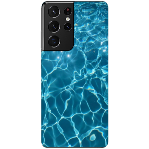 Samsung S21 Ultra Clear sea Transparent Silicone TPU Θήκη