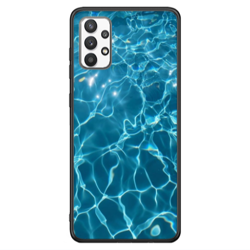 Samsung A13 4G Clear sea Black Glossy Θήκη