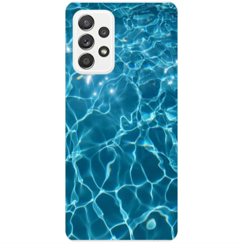 Samsung A53 Clear sea Transparent Silicone TPU Θήκη