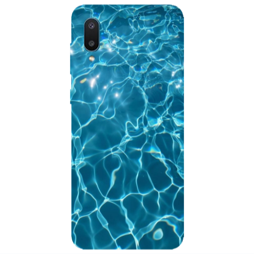 Samsung A02 Clear sea Transparent Silicone TPU Θήκη