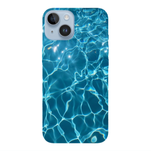 Apple iPhone 14  Clear sea Transparent Silicone TPU Θήκη