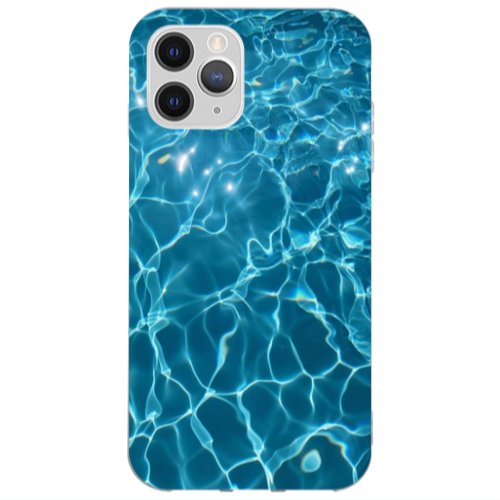 Apple iPhone 12 Pro Max Clear sea Transparent Silicone TPU Θήκη