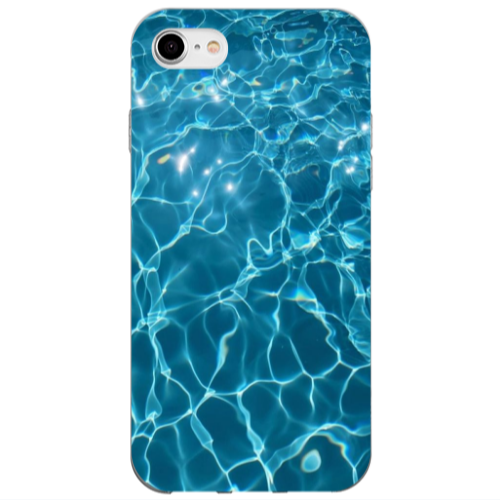 Apple iPhone 7 Clear sea Transparent Silicone TPU Θήκη