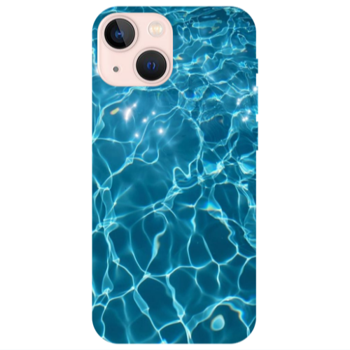Apple iPhone 13 Mini Clear sea Transparent Silicone TPU Θήκη